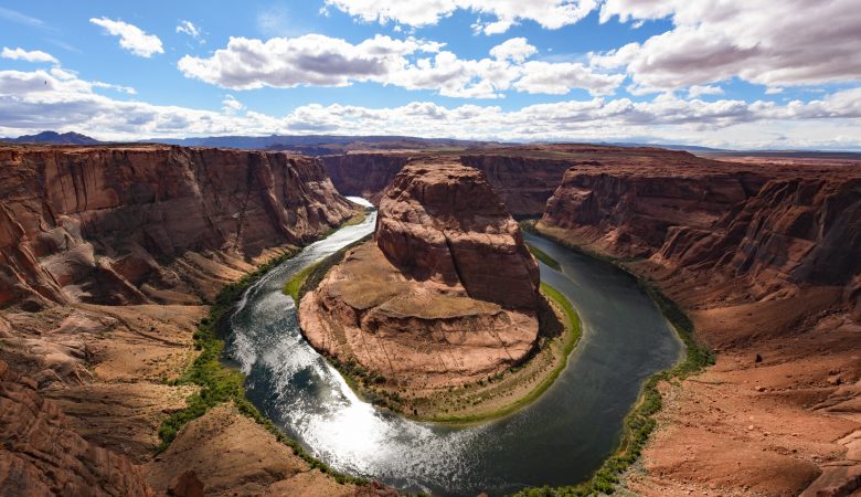 Blick auf den Horseshoe Bend in Arizona, USA